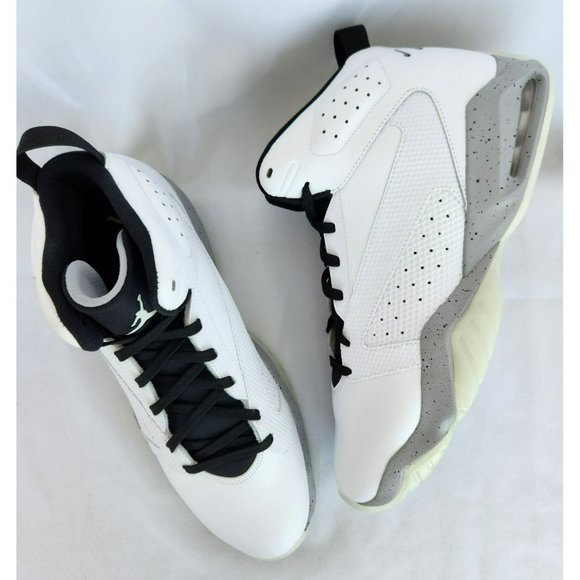 14 MEN'S NIKE JORDAN LIFT OFF WHITE GRAY BASKETBALL SNEAKERS AR4430-101 - Picture 3 of 9